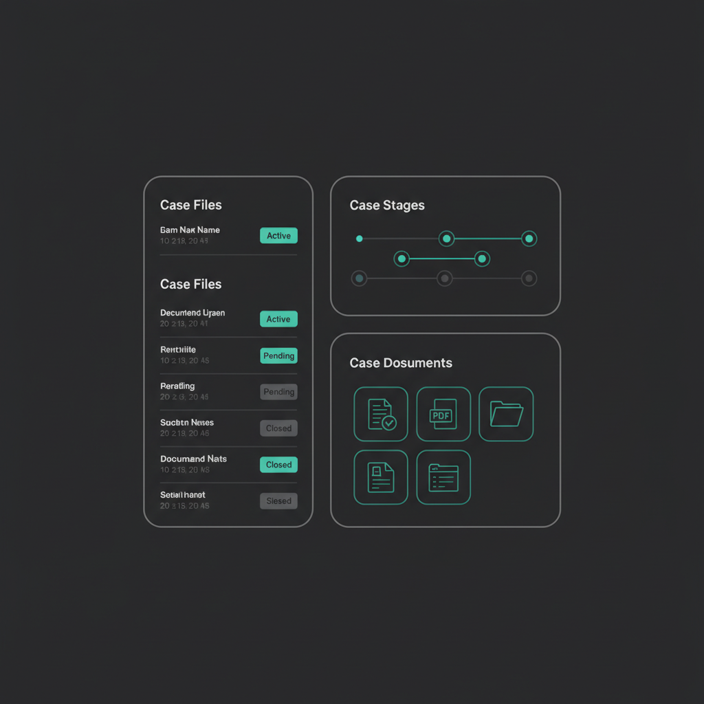 Hukuk Bürosu AI arayüzü